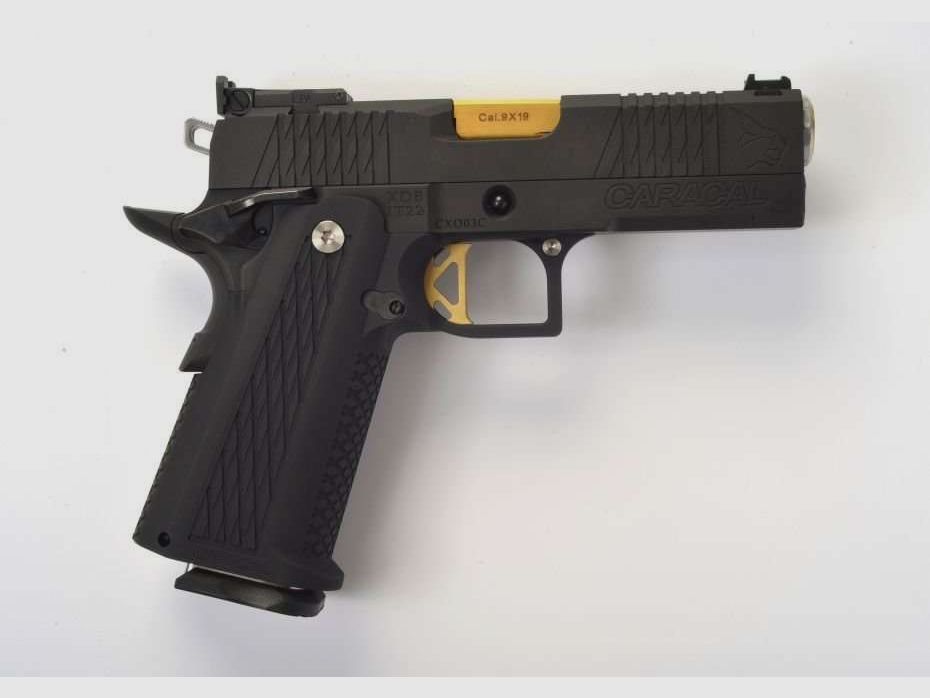 XDB Pistole Caracal Lynx Compact Schwarz Oxid Cal.9X19