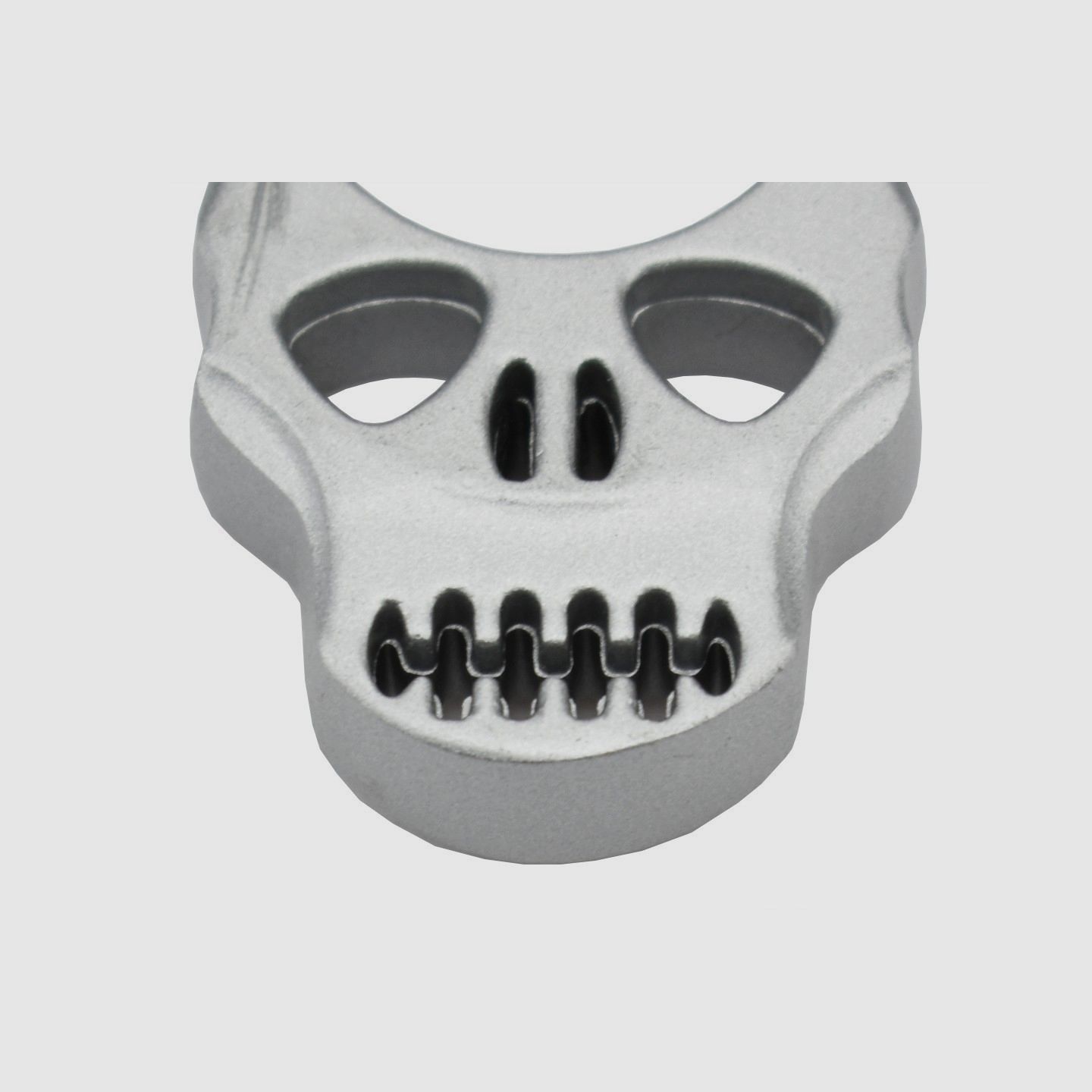MINI POING AMÉRICAIN SKULL ALU SILVER, image 2 sur 4