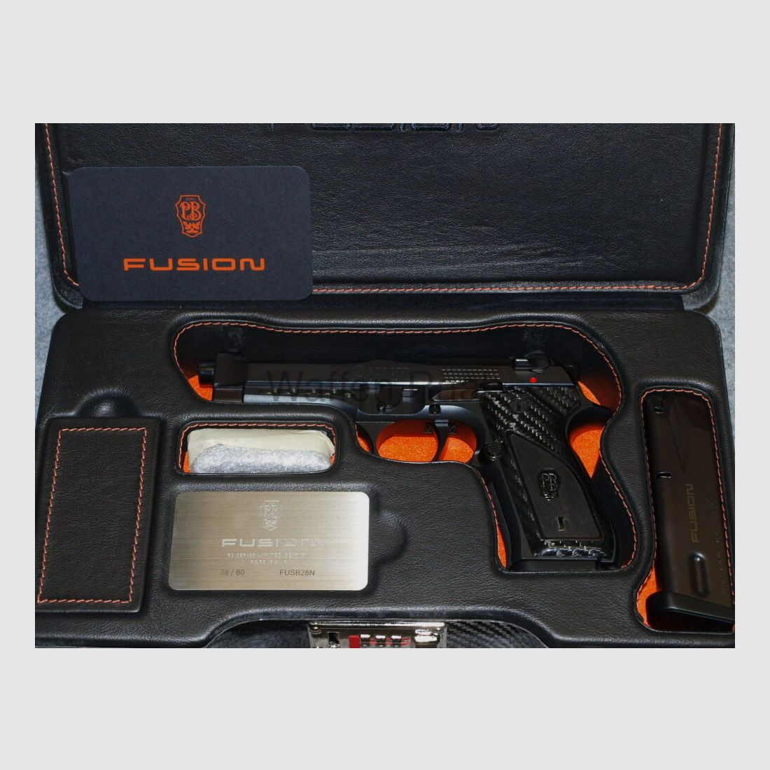 Beretta FUSION Zwart 92 FS FUSION Zwart 92 FS 92 Serie Beperkte Editie