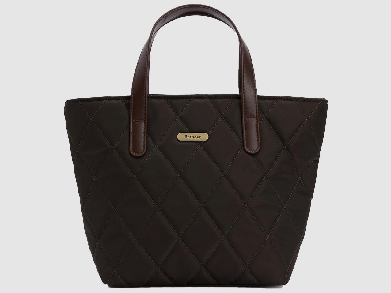 Barbour Tasche Mini Quilted Tote Bag Olive