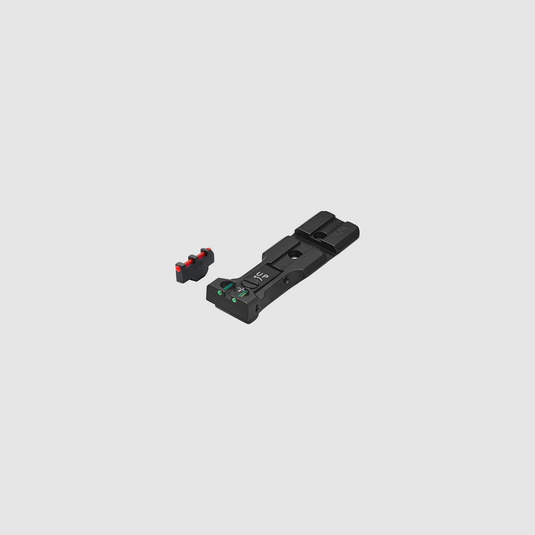 LPA WXT02-F1 BLACK BASE adjustable revolver sight with Weaver base for 629, 686, 586, 627, 66, 67, 696, 17, 19, 657, 610, 625, 29, 27 and new for caliber .50 – Black sight picture