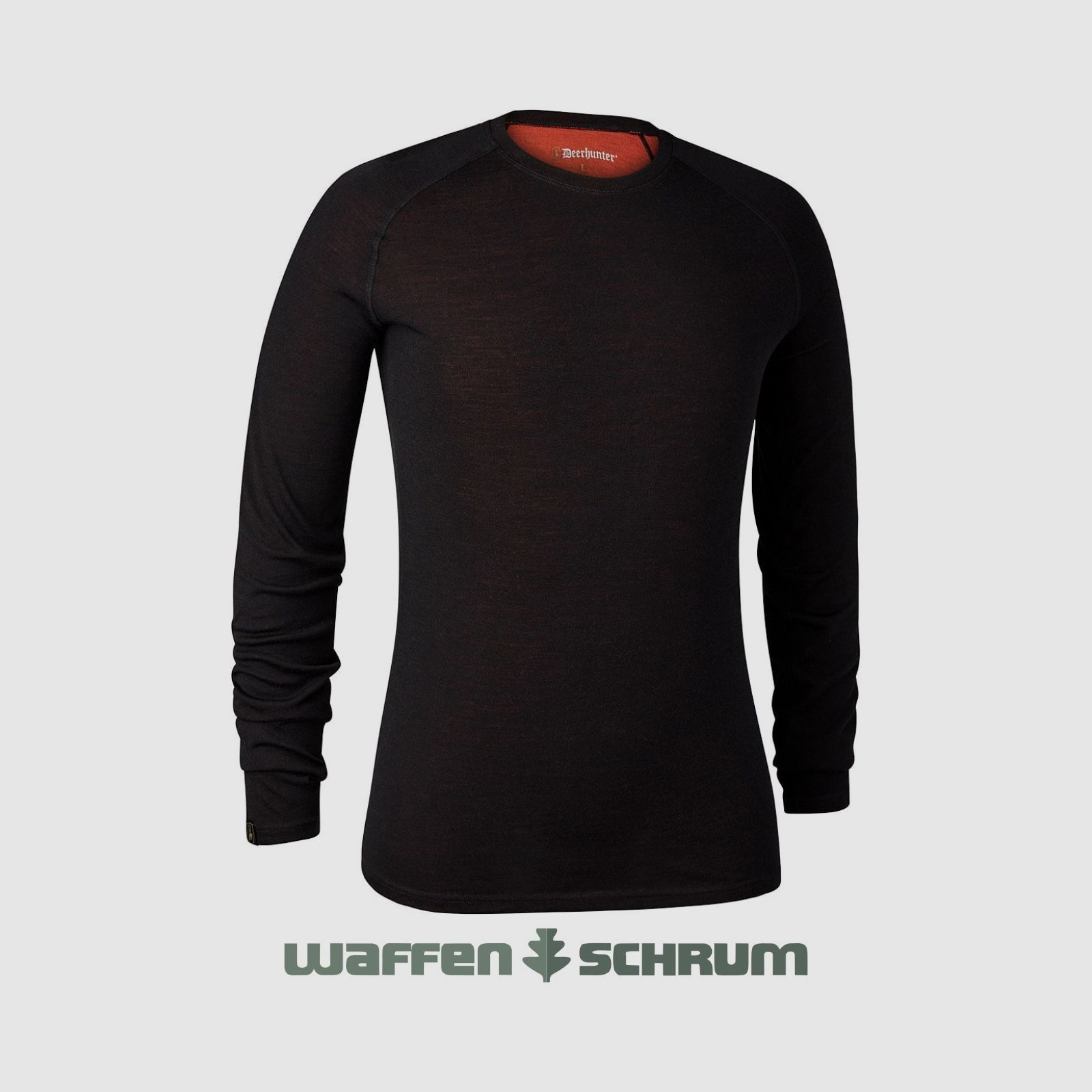 Deerhunter Unterhemd Quinn Merino Black Oak