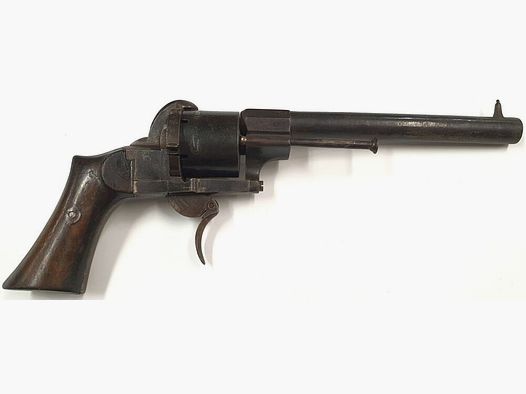 Revólver Lefaucheux Inv.R Brevete 1870