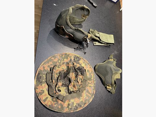 diverses airsoft bekleidungs zubehör