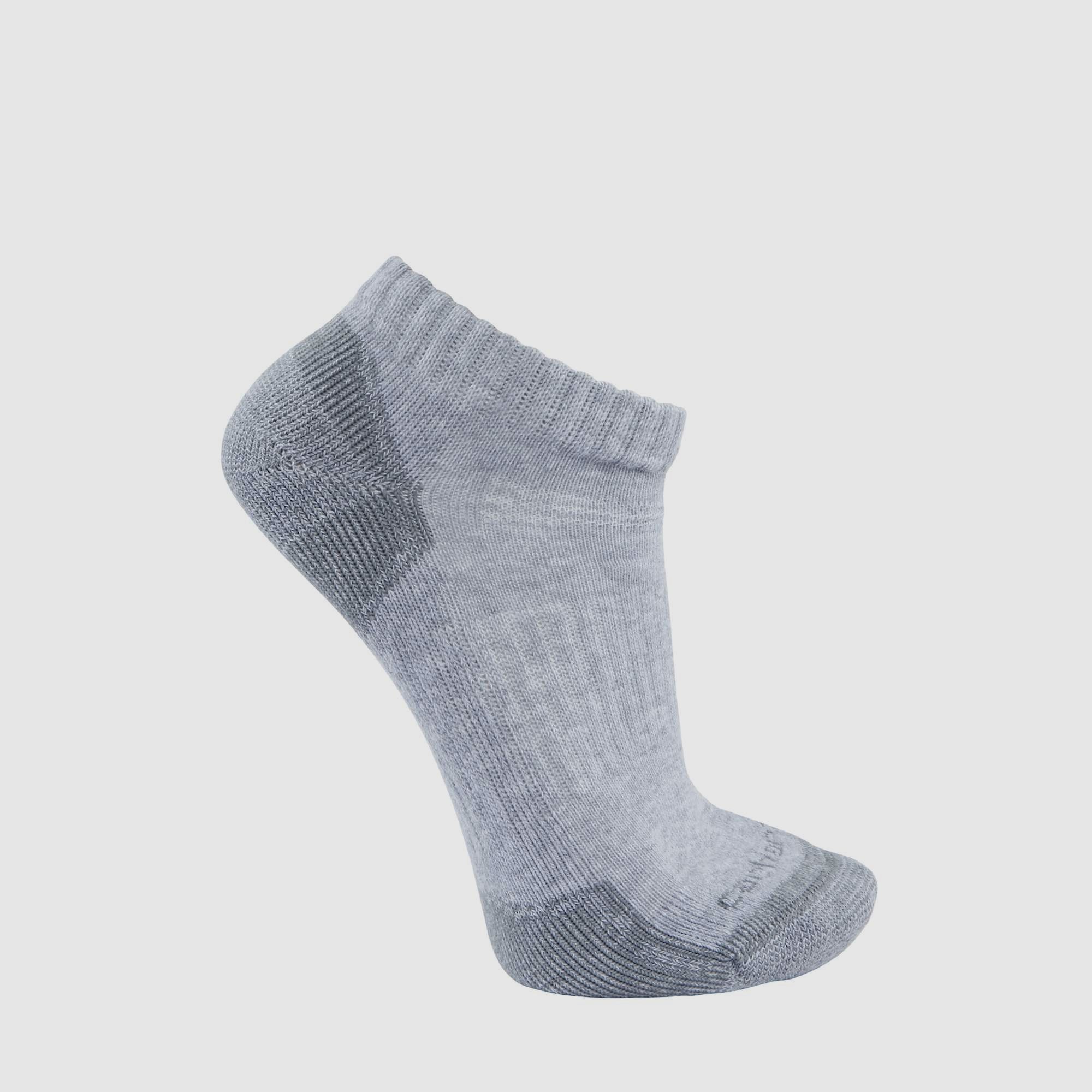 Chaussettes Basses en Mélange de Coton Carhartt 3-Paquet Homme Gris L