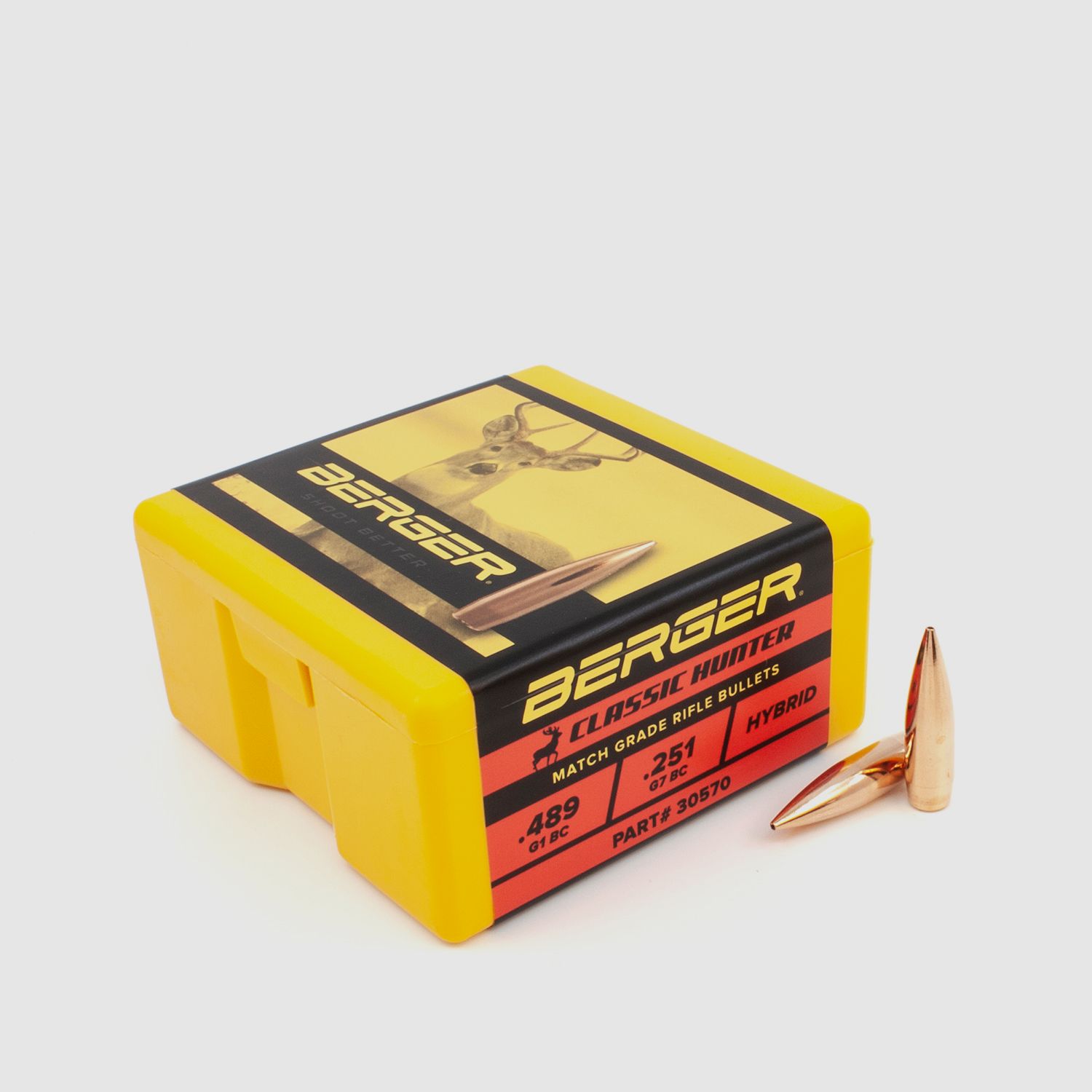Proiettile Berger .30 Classic Hunter 168GR 100 Pezzi