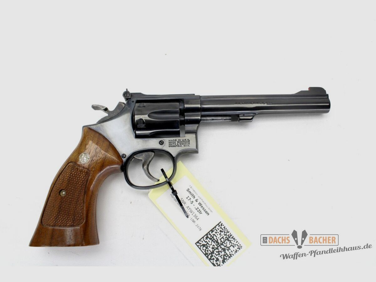 Revolver S&W Smith & Wesson Mod 17-5 Cal. .22lfB WB2476