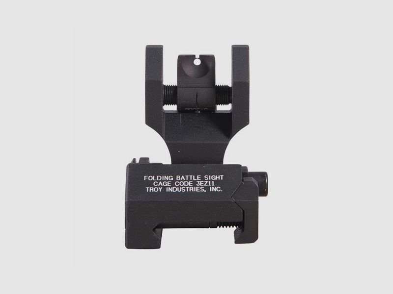 TROY INDUSTRIES AR-15 FLIP-UP ADJ TRITIUM HK-STYLE REAR SIGHT BLACK, imagen 7 de 9