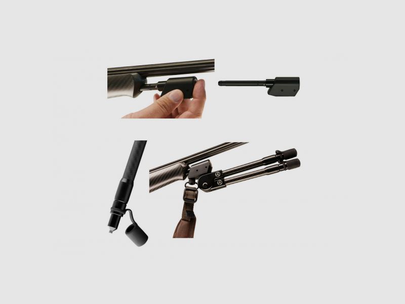 Bipode Sauer Flexpro incl. Bipode-SUS para S 404