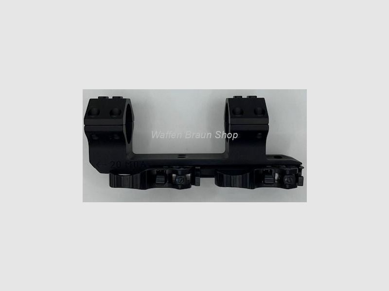 Recknagel Era Tac Blockmontage 2" verl.  durchm 30mm BH22mm, 20 MOA mit Hebel