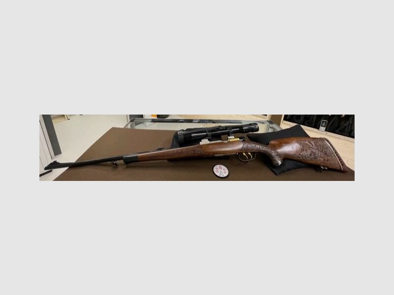 Mauser 98er Einzelstück, graviert
