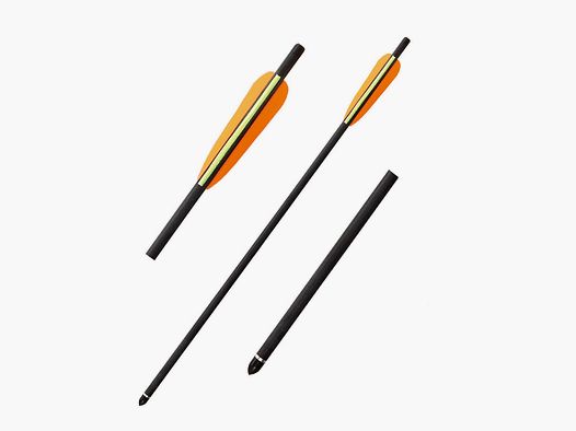 Strzały do kuszy EK Archery z węgla 20 cali