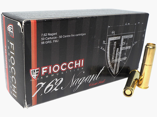 Fiocchi 7,62 Nagant 97gr FMJ – 50er