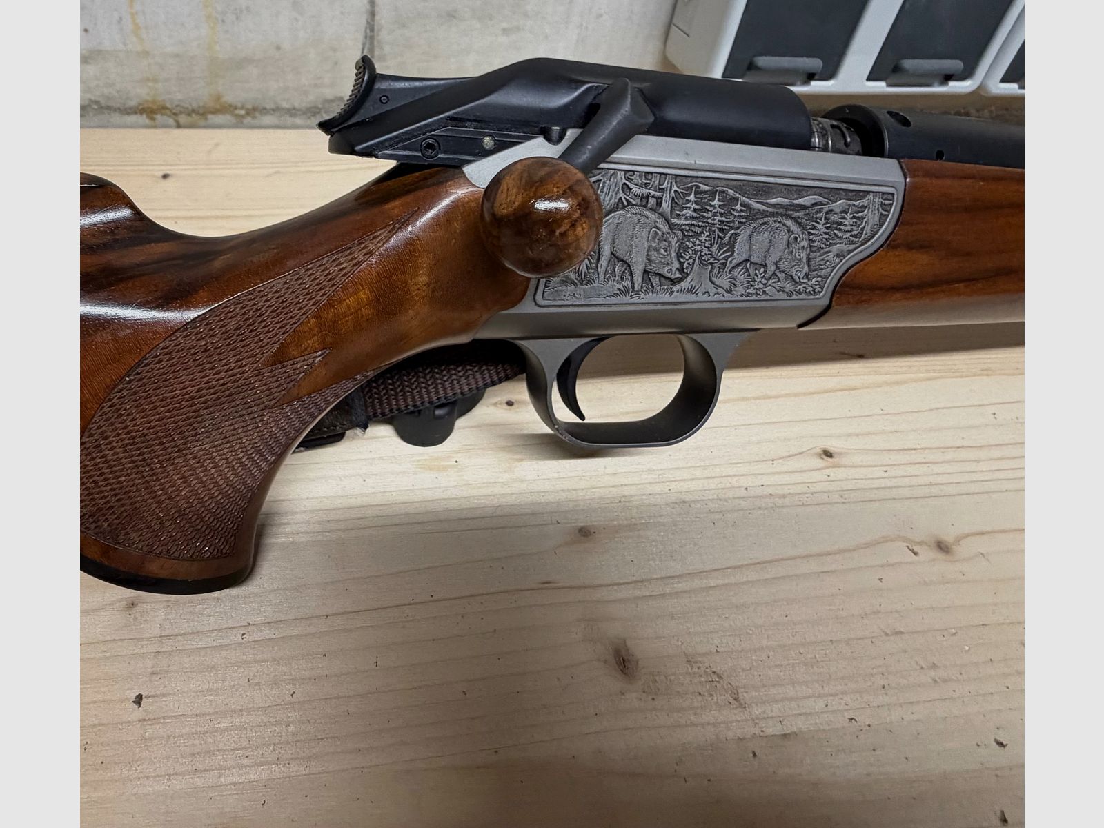 Blaser R93 en calibre .300Win Mag con Kickstop y culata de lujo