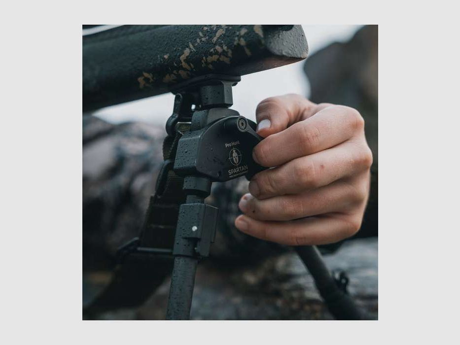 Bipod ProHunt Tac - Schwarz SPARTAN, Bild 6 von 11