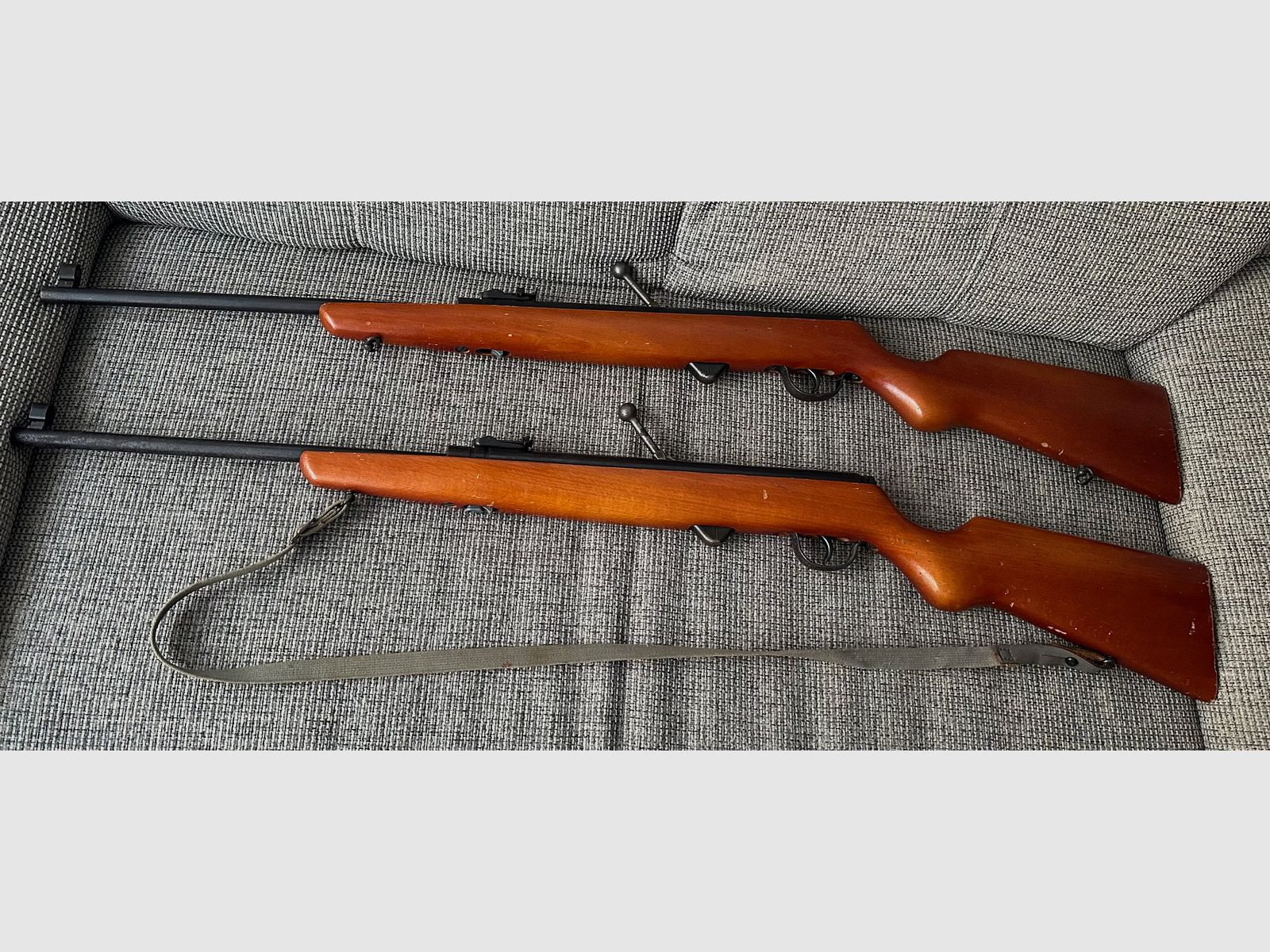 Haenel 310 NVA air rifle set (2x, 3x magazine + many pellets) — good used condition