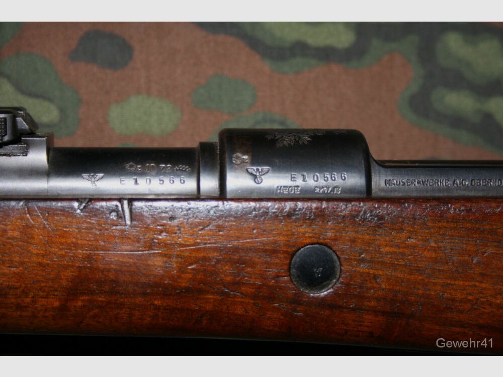 Mauser 98k complete nrgl. including bayonet