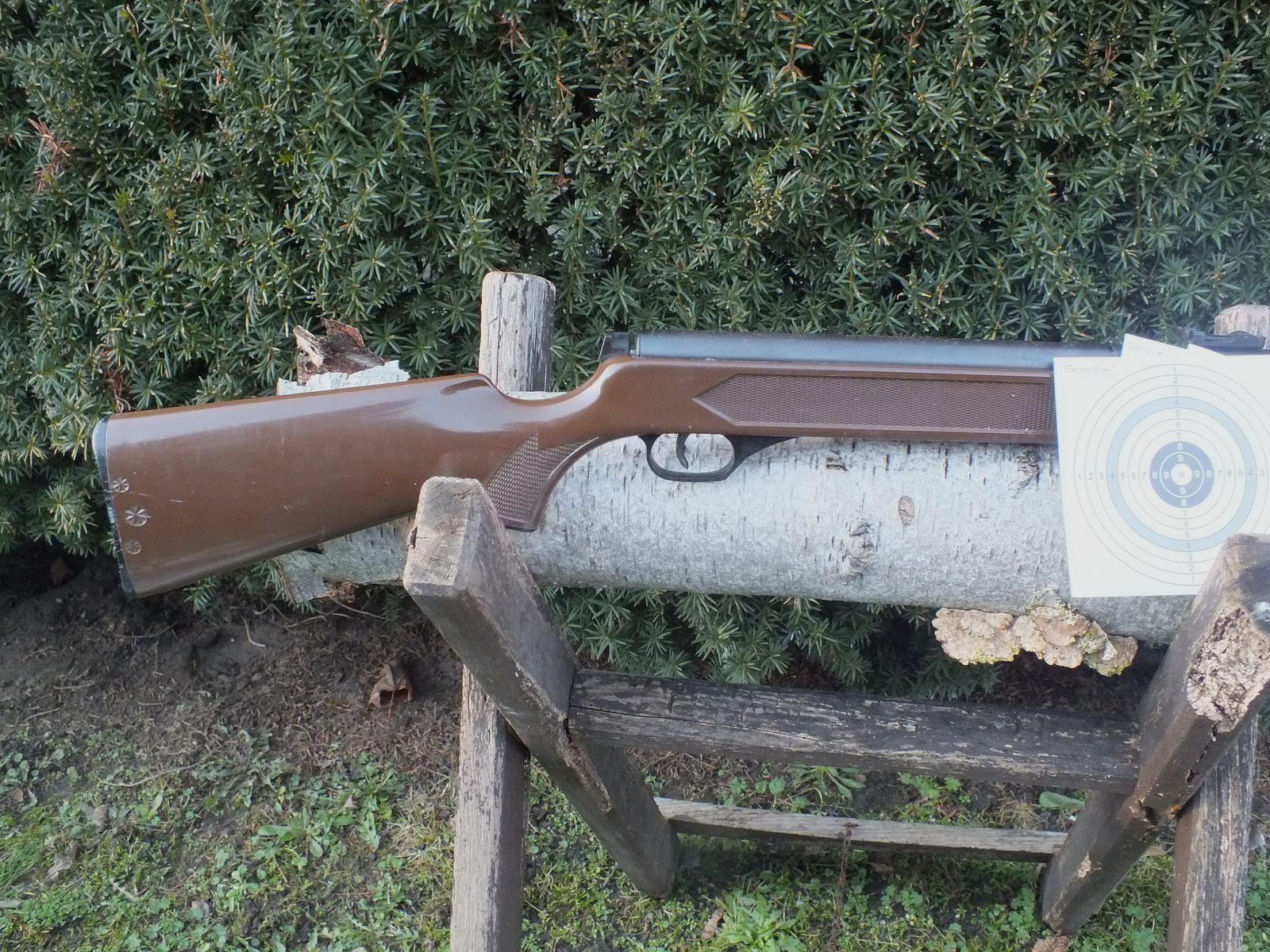 Suhler air rifle Haenel 304 with Scornaterschäftung. Today without shipping costs!