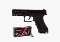 Divers Zoraki 917 schwarz /chrom 9 mm P.A.K. + 50 Platzpatronen