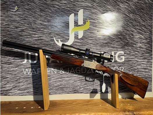 Blaser BBF; 5.6x50R Mag; 16/70; Zeiss 3-12x50