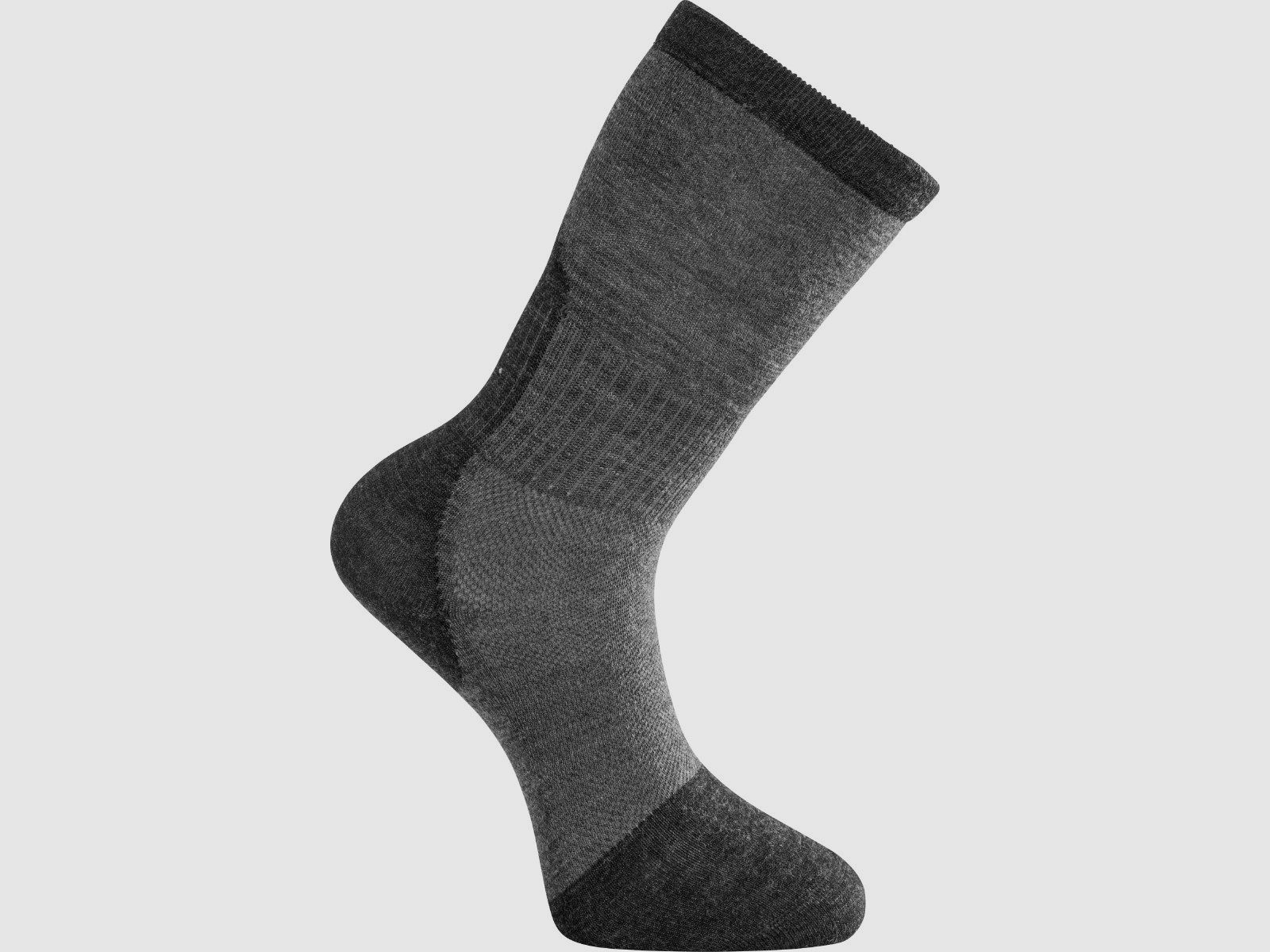 Woolpower Socke Skilled Liner Dunkelgrau-Grau