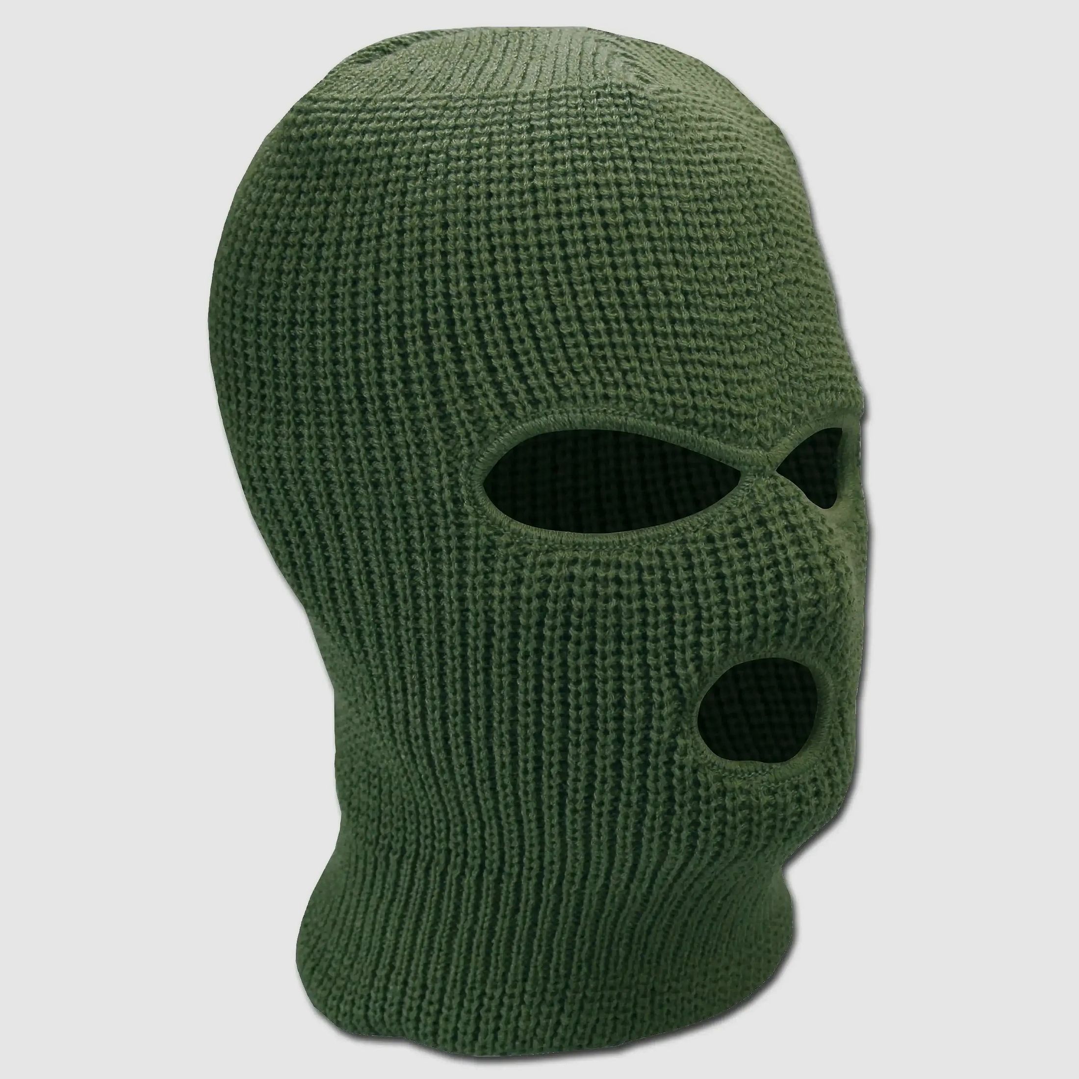 Mil-Tec Balaclava 3-Fori - Oliva