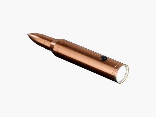 KH Security KH Security Taschenlampe Bullet Light messing