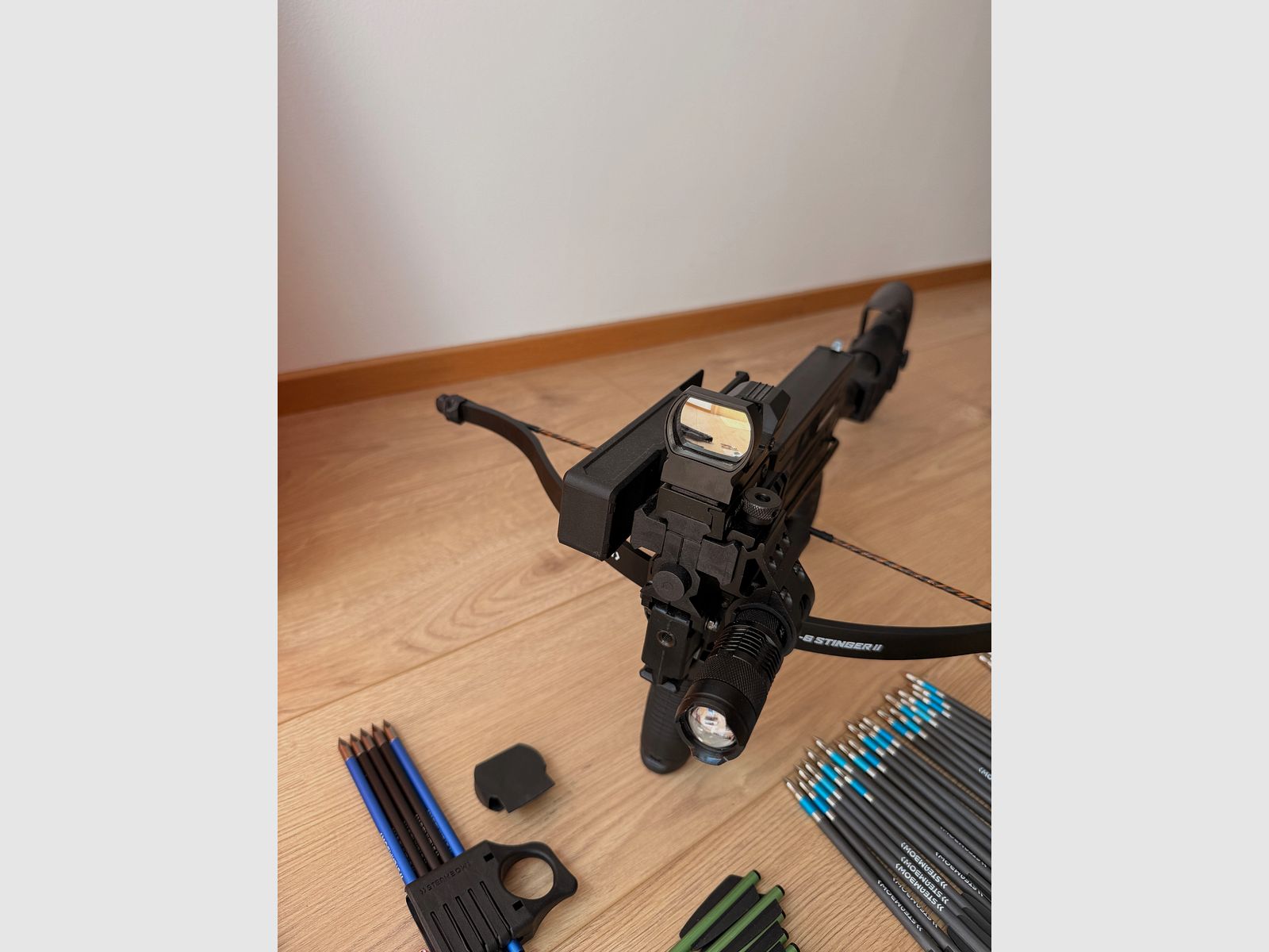 Steambow AR-6 Stinger ll Táctico + Accesorios