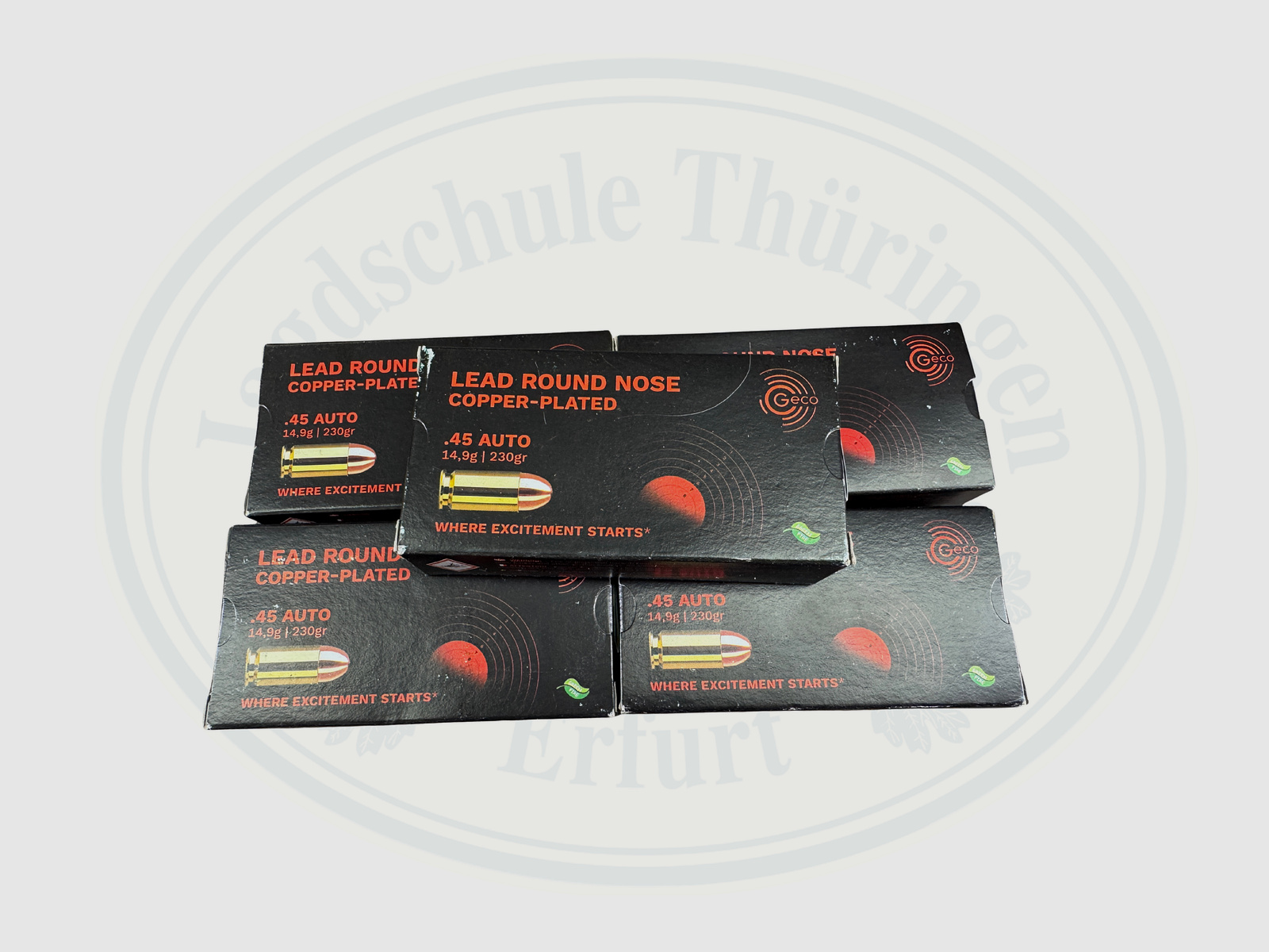 GECO LRN CP .45 AUTO 19.9g / 230gr