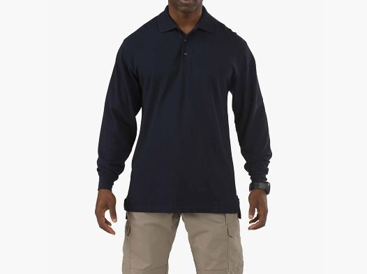 Professional polo met lange mouwen (zwart) - 5.11 Tactical