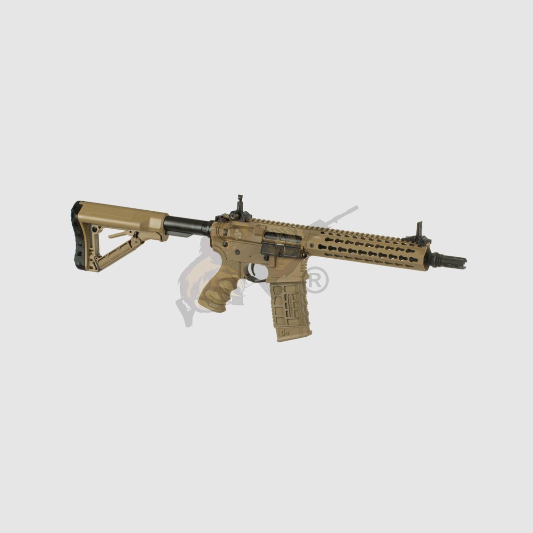 G&G CM16 SRL mit ETU in Desert Airsoft S-AEG frei ab 18
