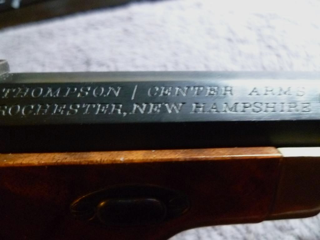 THOMPSON Perkussionspistole CAL.45 / Center Arms  Rochester  New Hampshire  