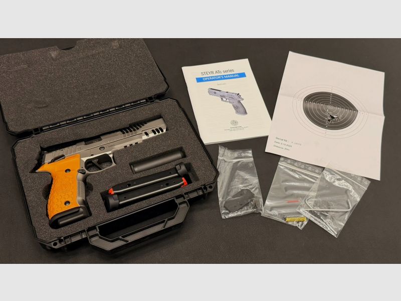 STEYR ATC Rock 6" | 9mmLuger | Pistola sportiva | OR | Fusto in acciaio inossidabile | Pistola semi-automatica, immagine 6 di 6