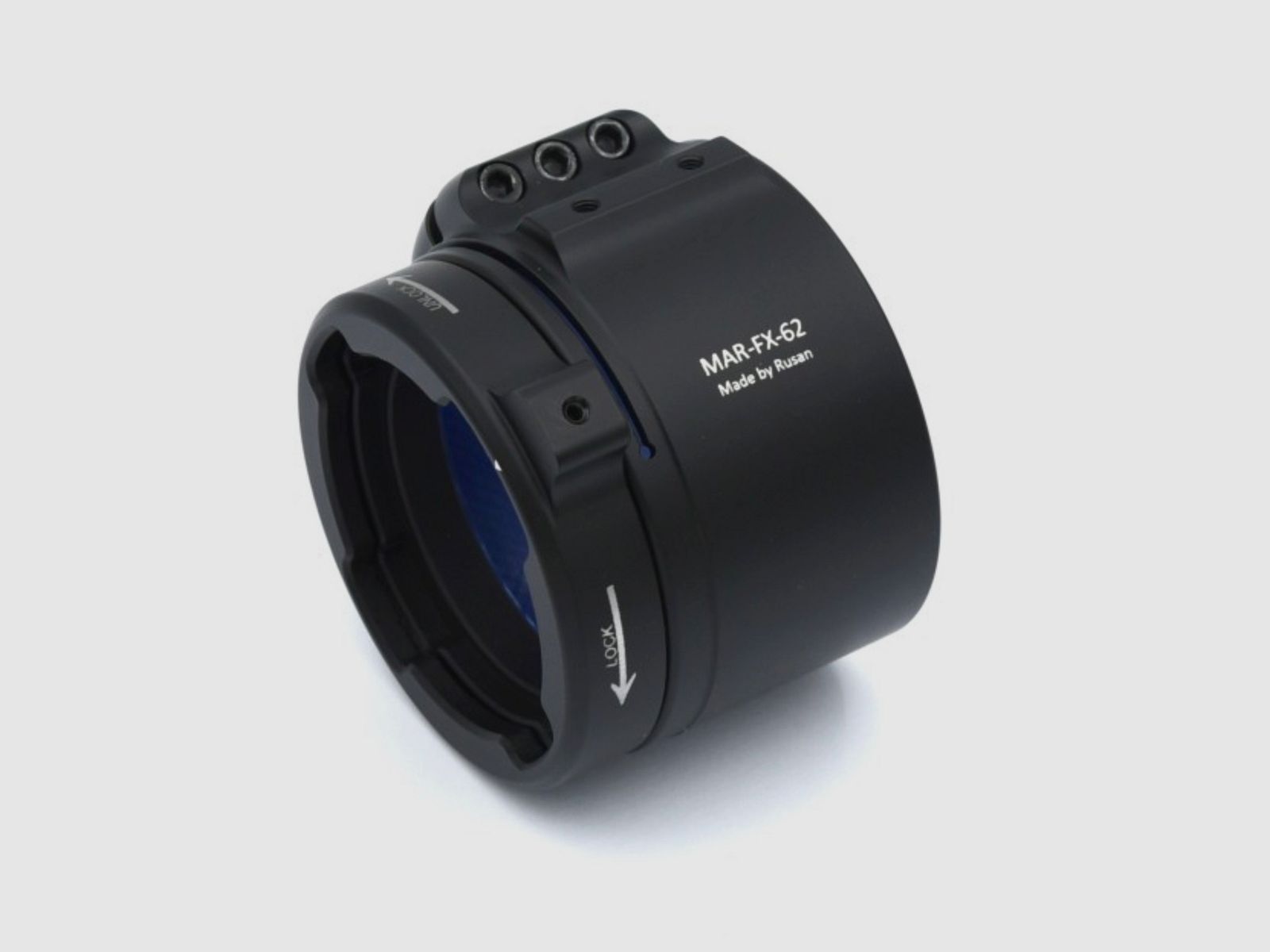 Rusan MAR-FX-56 modular adapter 56mm with triple screw connection