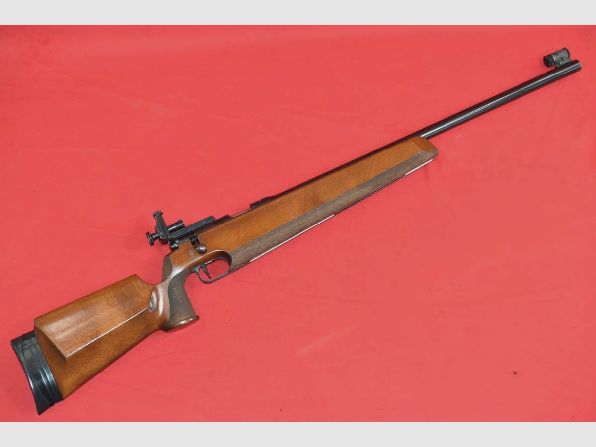#7606 Anschütz Match 54 X karabijn, linkshandig, kal. .22 LR, afbeelding 1 van 28