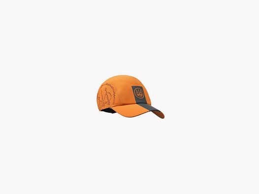 BERETTA TECH CAP BC791 T1936 0021 ORANGE MIT GRAUEM ZIERDE