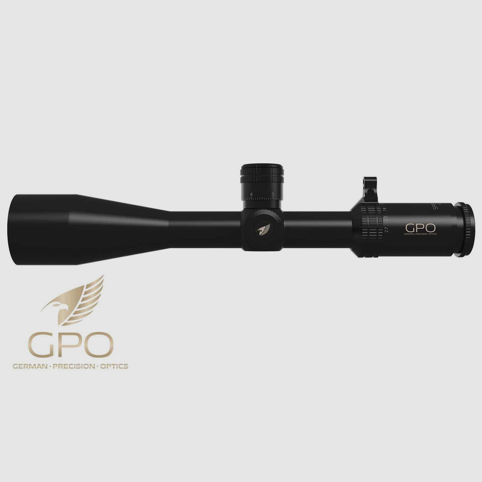 GPO Spectra 6x 4.5-27×50 LR Pro FFP CW riflescope