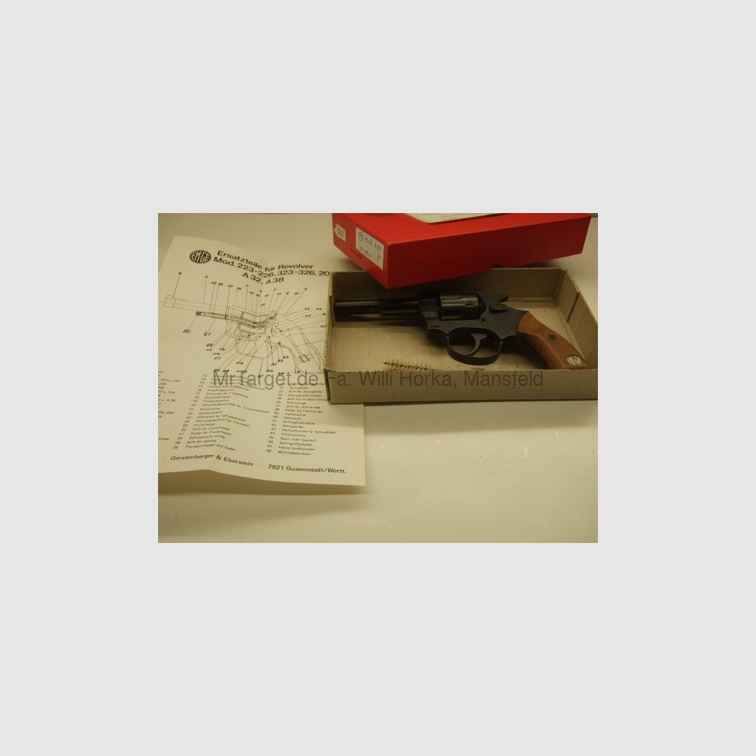 EM-GE Sportgeräte GmbH 324, 6schüssig, NEUWERTIG, 4"-Lauf, aus Sammlung