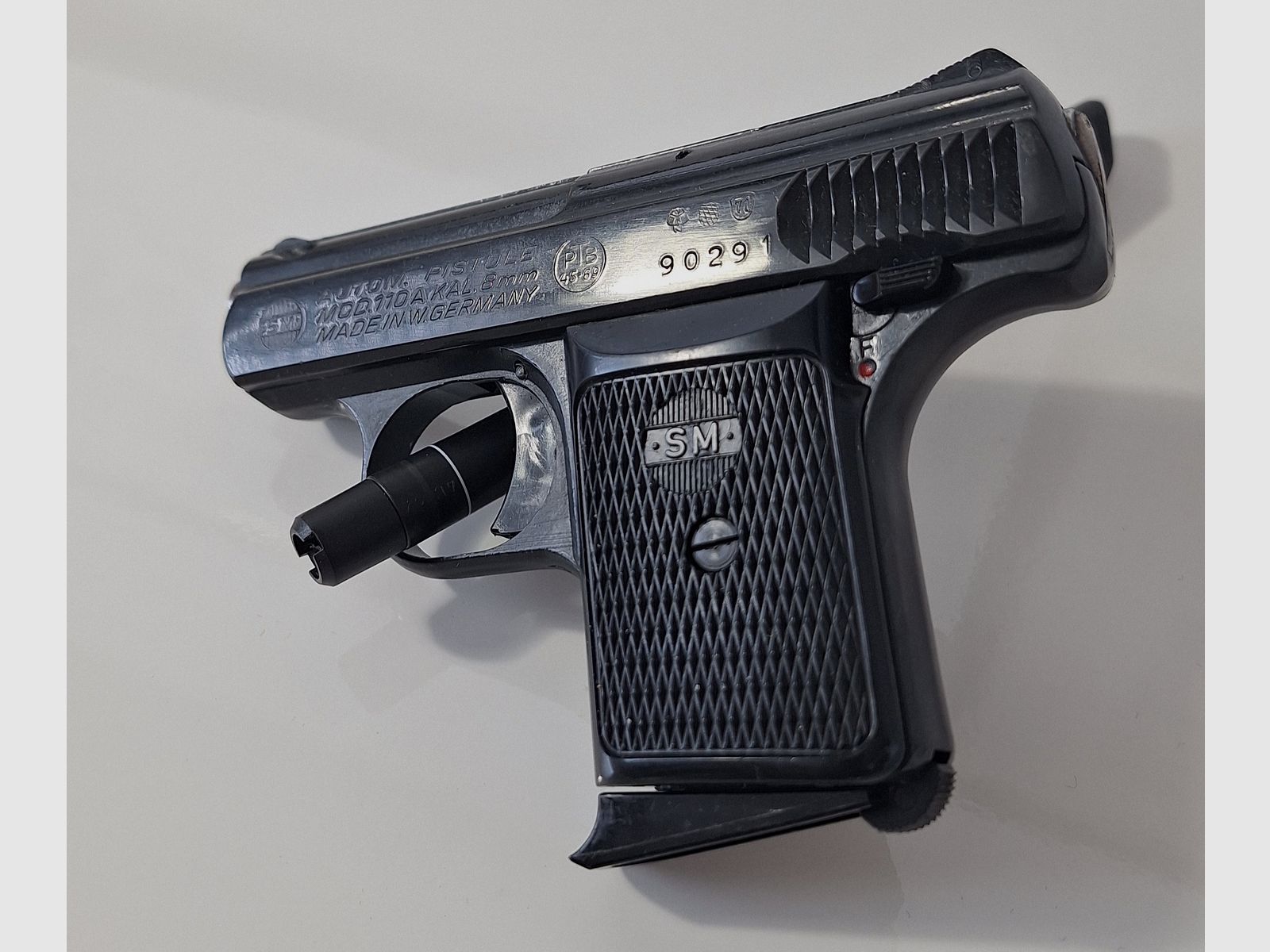 Offro SM Mod. 110A, PTB 45-69 nel calibro 8 mm