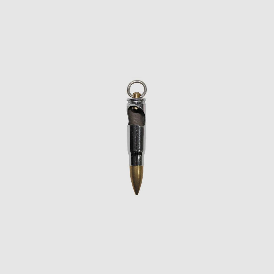 Anhnger-Patrone, "AK-47", silber, mit Flaschenffner