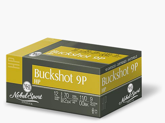 NSI 12/70 Buckshot 9P HP 8,6mm