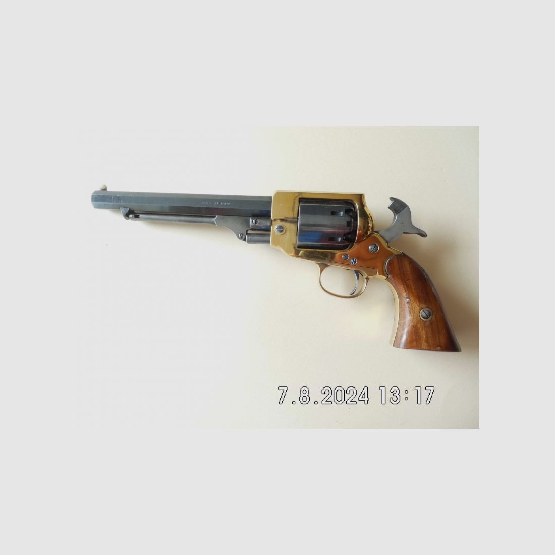 Vorderlader Revolver Spiller & Burr Kal. 36 SP im sehr guten Zustand aus Sammlung