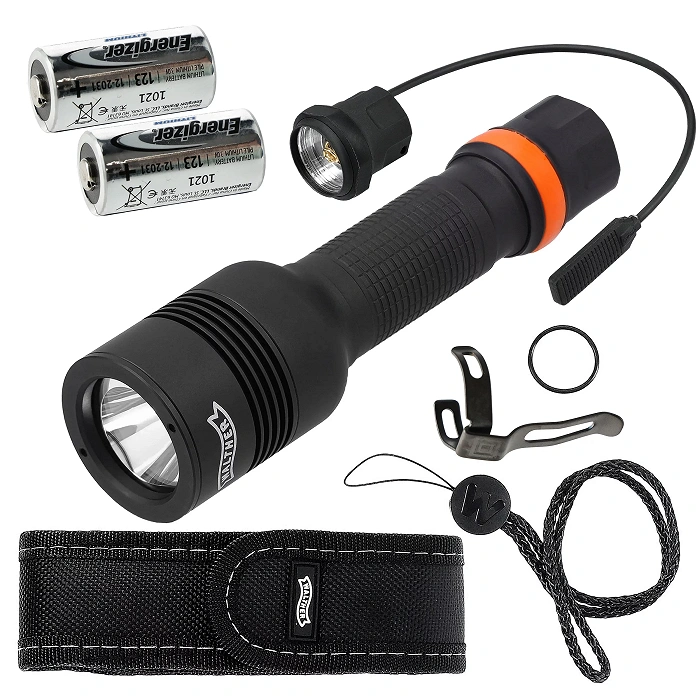 Walther HFC1 flashlight set and Remote Switch 200 mm pressure switch, image 11 of 12