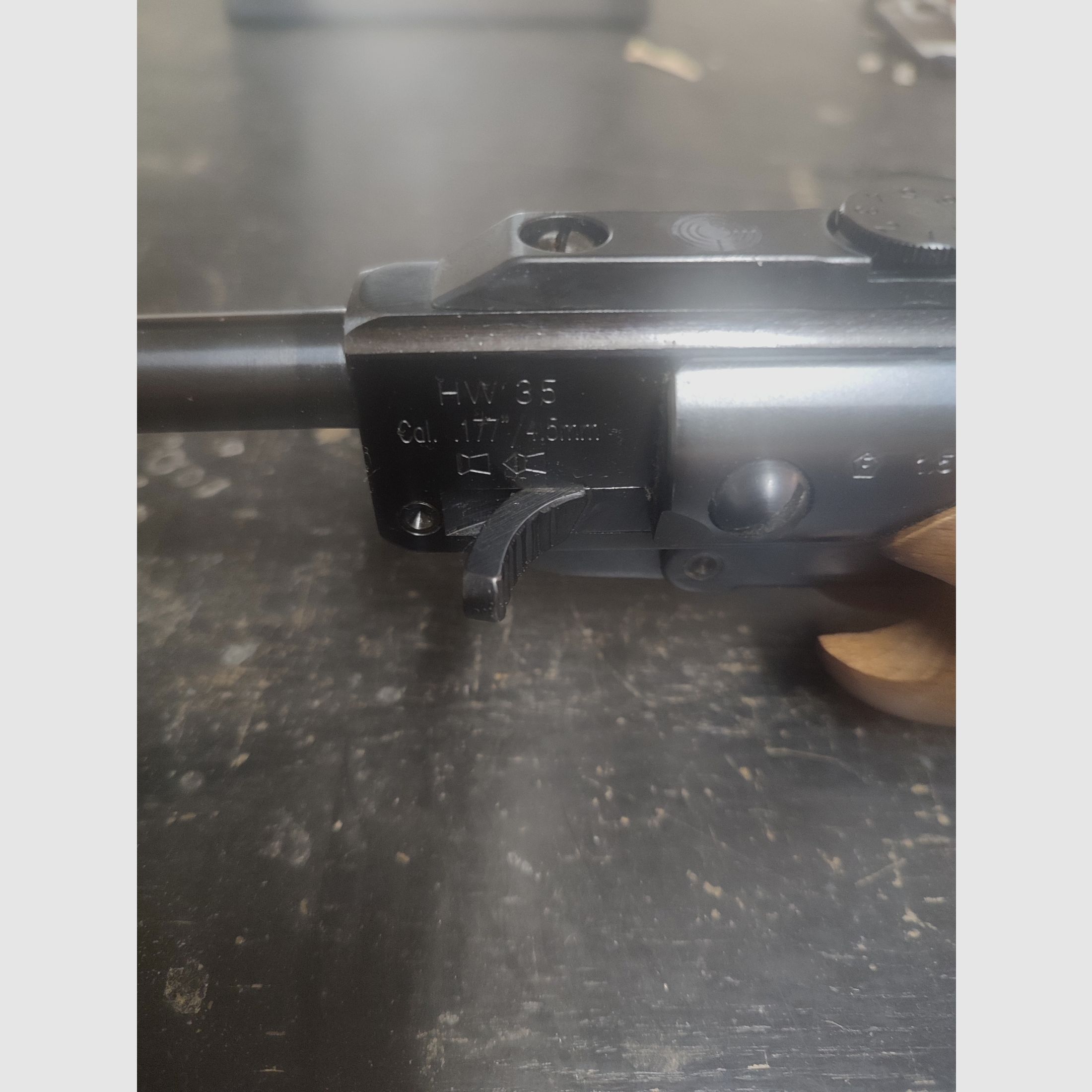 Incense air rifle HW 35