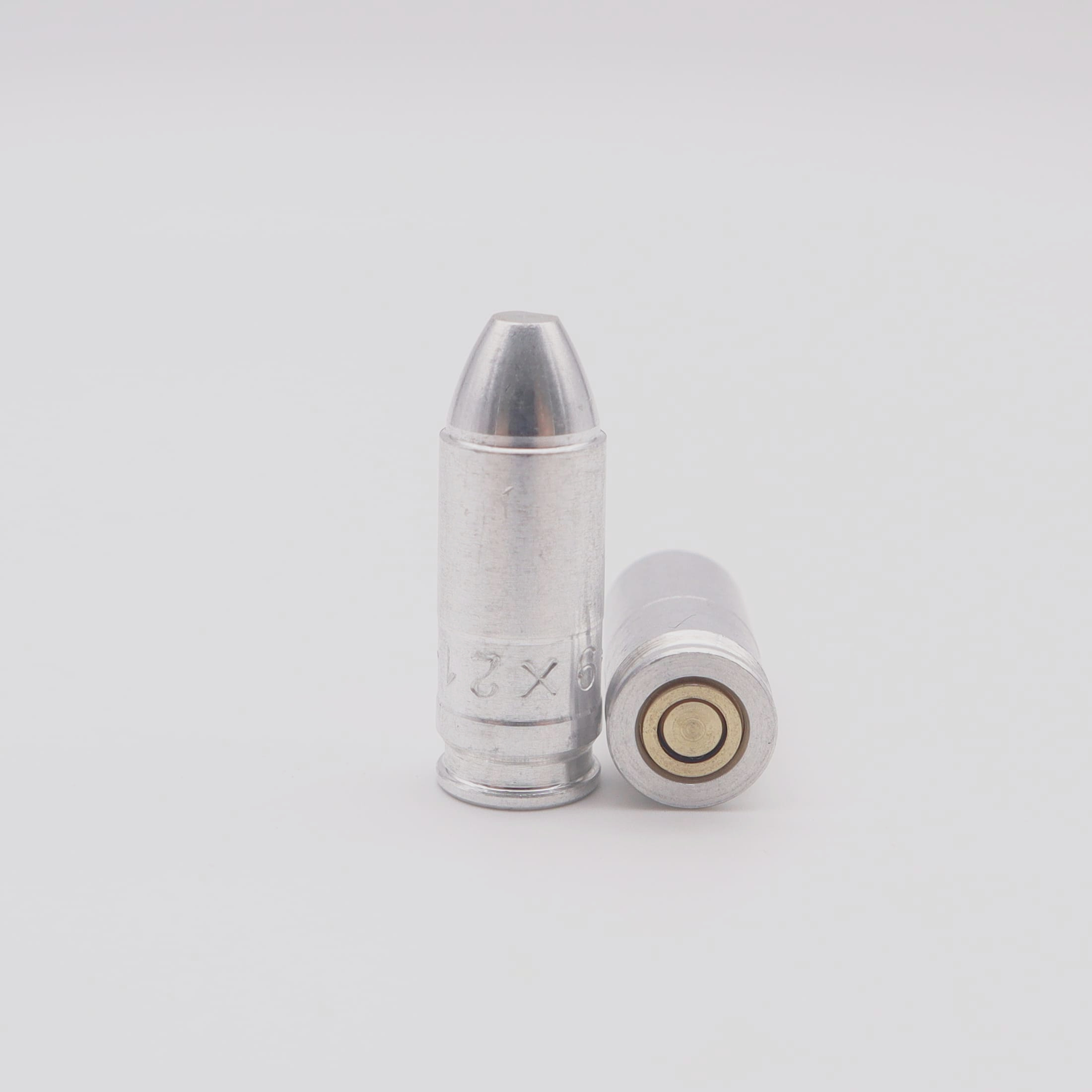 ALU PUFFERPATRONE FÜR KURZWAFFEN - 9x21mm