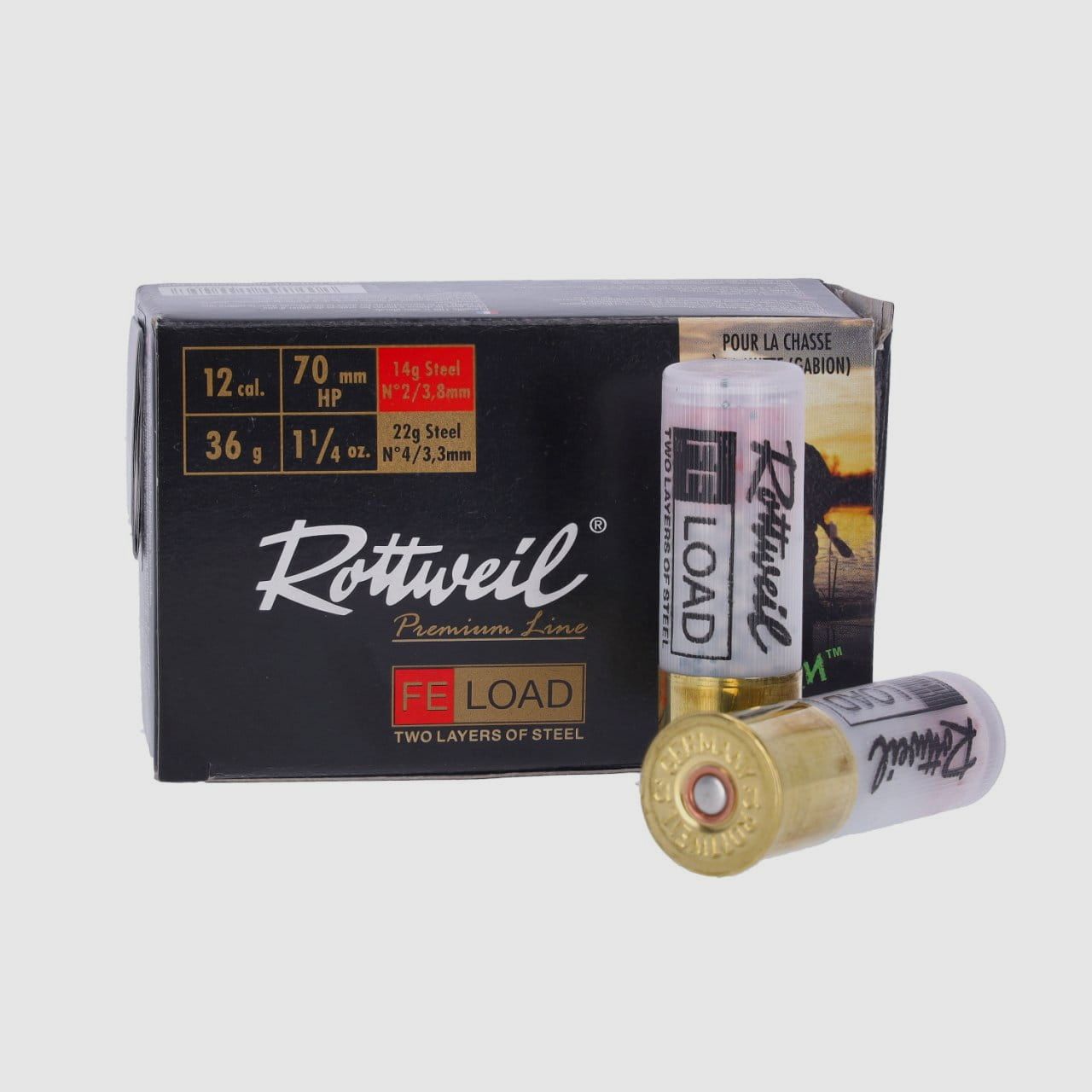 Rottweil 12/70 FE-LOAD HP 36 g - 10 Stk.