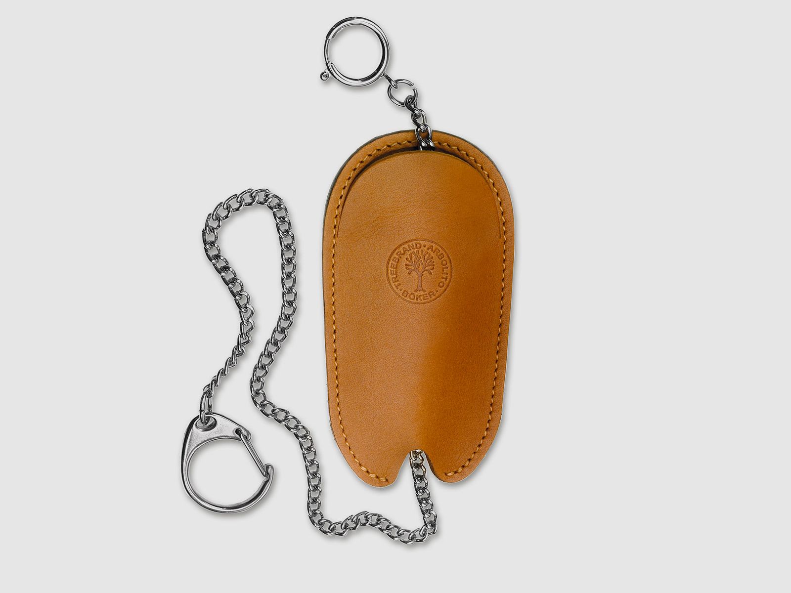 BÖKER LEDERETUI + Kette für Sprotmesser