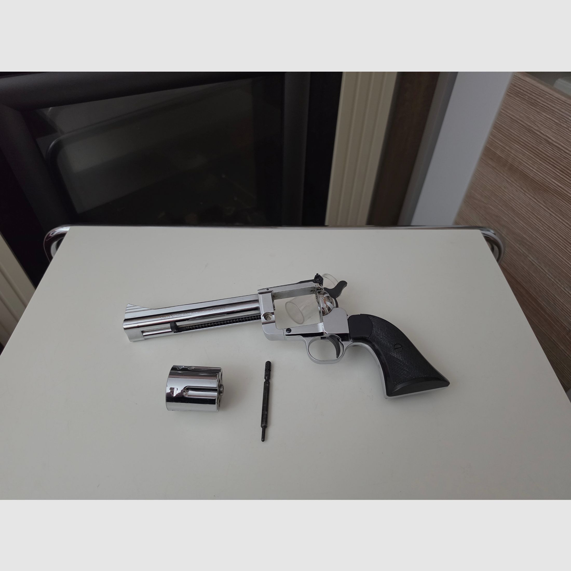Reck Single Action Revolver Modell R45 PTB 487 cal. 45mm Knall , Bild 12 von 12