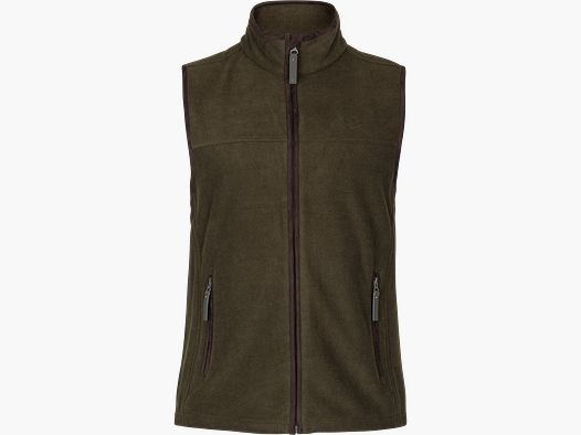 Woodcock Earl Fleece Vest Pine Green Melange L