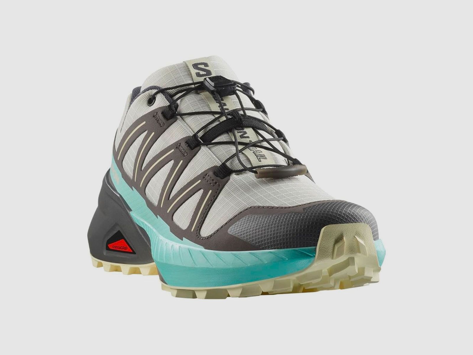 SALOMON – DAMES – SPEEDCROSS PEAK W Icicle / Castlerock / Aruba Blue, afbeelding 3 van 6